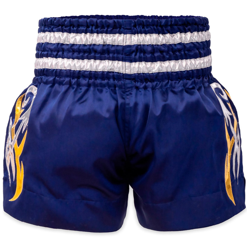 TKB TopKing TKTBS-269 Muay Thai Boxing Shorts Navy Blue Free Shipping