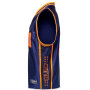 TKB Top King TKSLS-035 Jersey Tank Top Blue-Orange Free Shipping