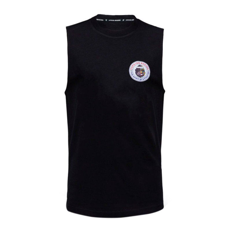 TKB TopKing TKSLS-032 T-Shirt Sleeveless Muay Thai Boxing Free Shipping