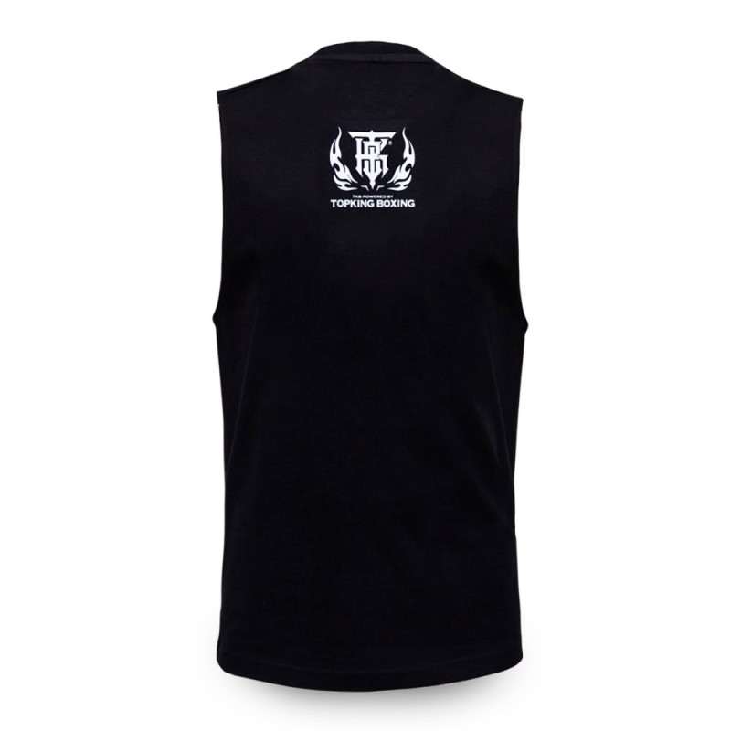 TKB TopKing TKSLS-030 T-Shirt Sleeveless Muay Thai Boxing Free Shipping