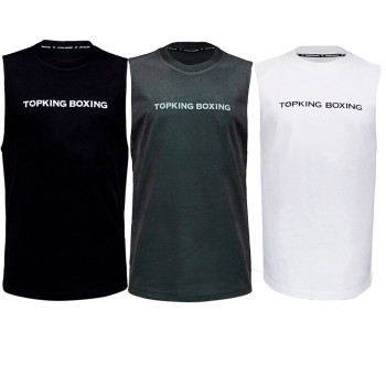 TKB Top King TKSLS-029 T-Shirt Sleeveless Muay Thai Boxing Free Shipping