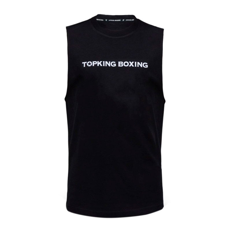 TKB TopKing TKSLS-029 T-Shirt Sleeveless Muay Thai Boxing Free Shipping