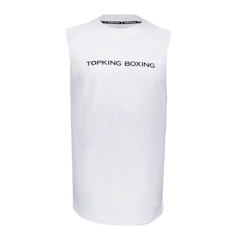TKB TopKing TKSLS-029 T-Shirt Sleeveless Muay Thai Boxing Free Shipping