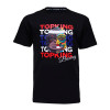 TKB TopKing TKTSH-031 T-Shirt Cotton Black Free Shipping