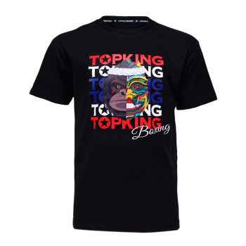 TKB Top King TKTSH-031 T-Shirt Cotton Black Free Shipping