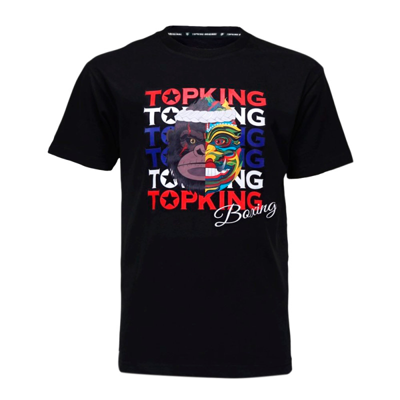 TKB TopKing TKTSH-031 T-Shirt Cotton Black Free Shipping