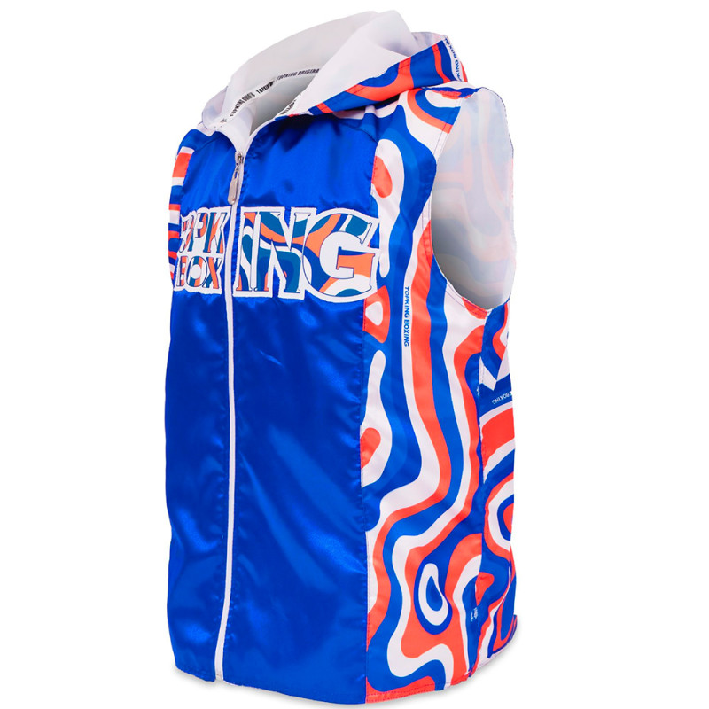 TKB TopKing Boxing Walk-In Jacket "Lava" Collection Professional Sleeveless Free Shipping