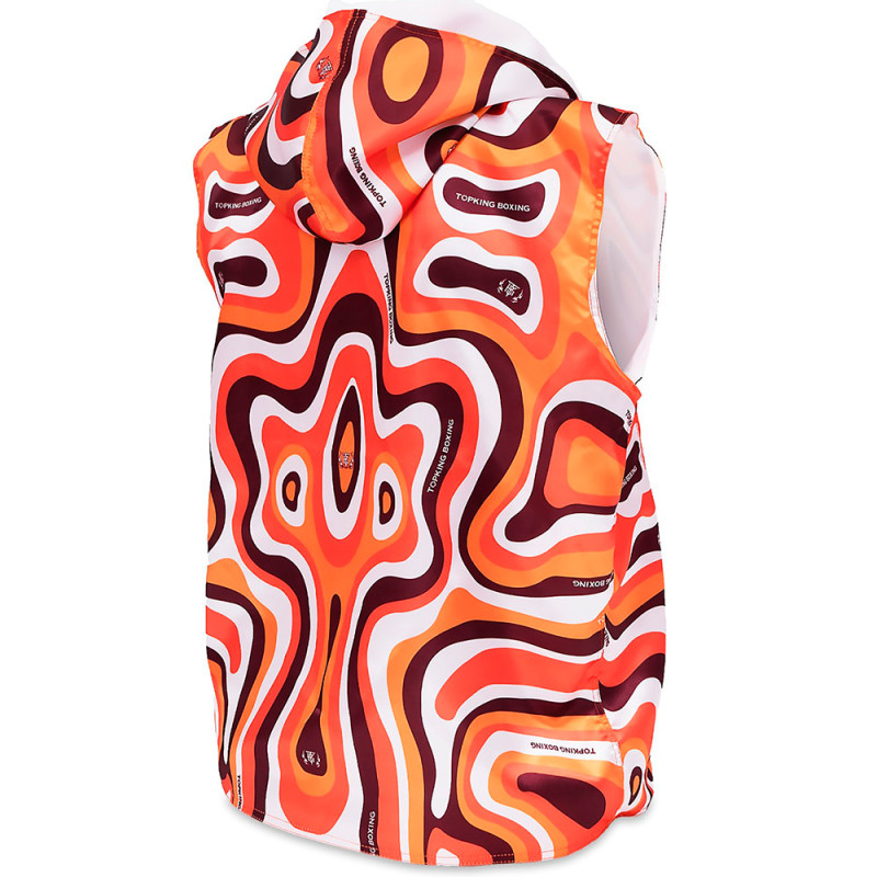 TKB TopKing Boxing Walk-In Jacket "Lava" Collection Professional Sleeveless Free Shipping
