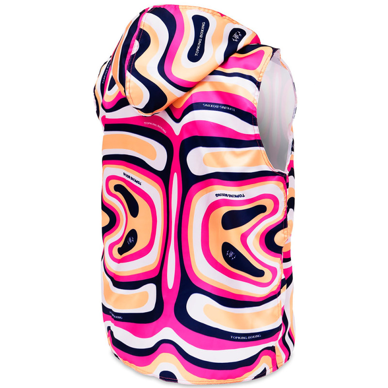 TKB TopKing Boxing Walk-In Jacket "Lava" Collection Professional Sleeveless Free Shipping