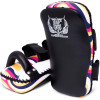 TKB TopKing TKKPL-CV "Lava" Thai Pads Curve Muay Thai Boxing Pink