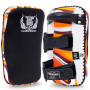 TKB Top King TKKPL-CV "Lava" Thai Pads Curve Muay Thai Boxing Orange