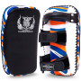 TKB Top King TKKPL-CV "Lava" Thai Pads Curve Muay Thai Boxing Blue
