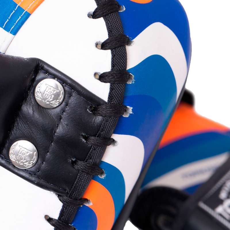 TKB TopKing TKKPL-CV "Lava" Thai Pads Curve Muay Thai Boxing Blue