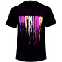 TKB Top King T-Shirt Black Cotton Free Shipping