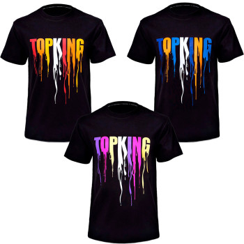 TKB Top King T-Shirt Black Cotton Free Shipping
