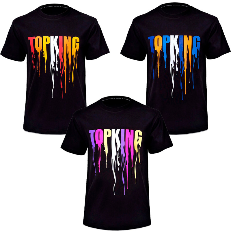 TKB TopKing T-Shirt Black Cotton Free Shipping