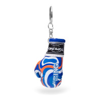 TKB TopKing Keychain Mini Boxing Glove Lava Blue Free Shipping