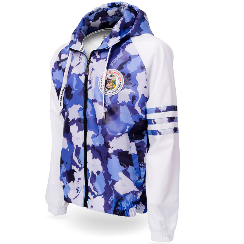 Topking Camouflag Jacket Blue Free Shipping