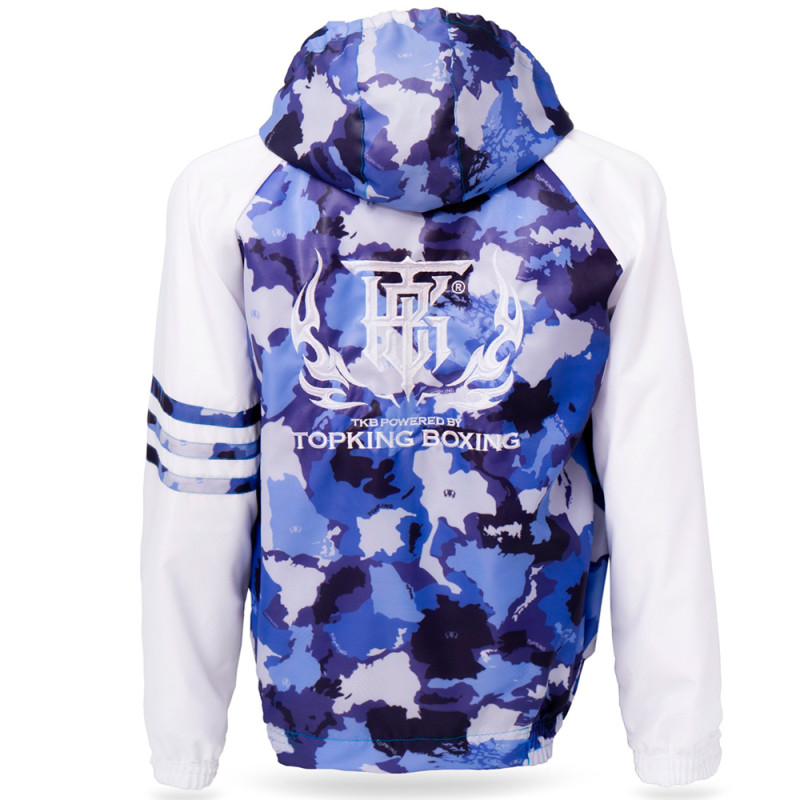Topking Camouflag Jacket Blue Free Shipping