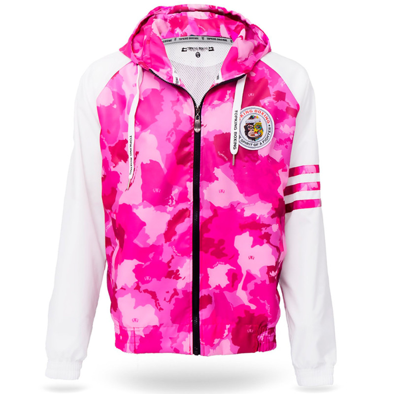 Topking Camouflag Jacket Pink Free Shipping