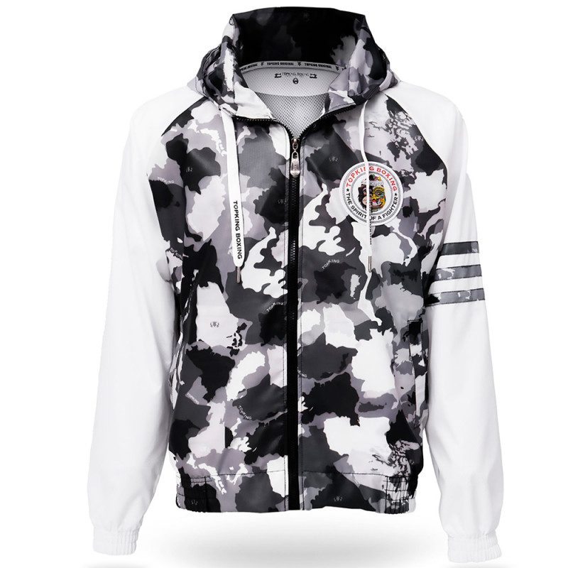 Topking Camouflag Jacket Gray Free Shipping