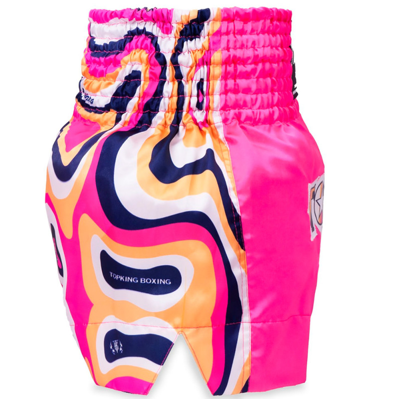 TKB TopKing TKTBS-252 Muay Thai Boxing Shorts Pink Free Shipping