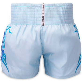 TKB TopKing TKTBS-256 Muay Thai Boxing Shorts Lite Blue Free Shipping