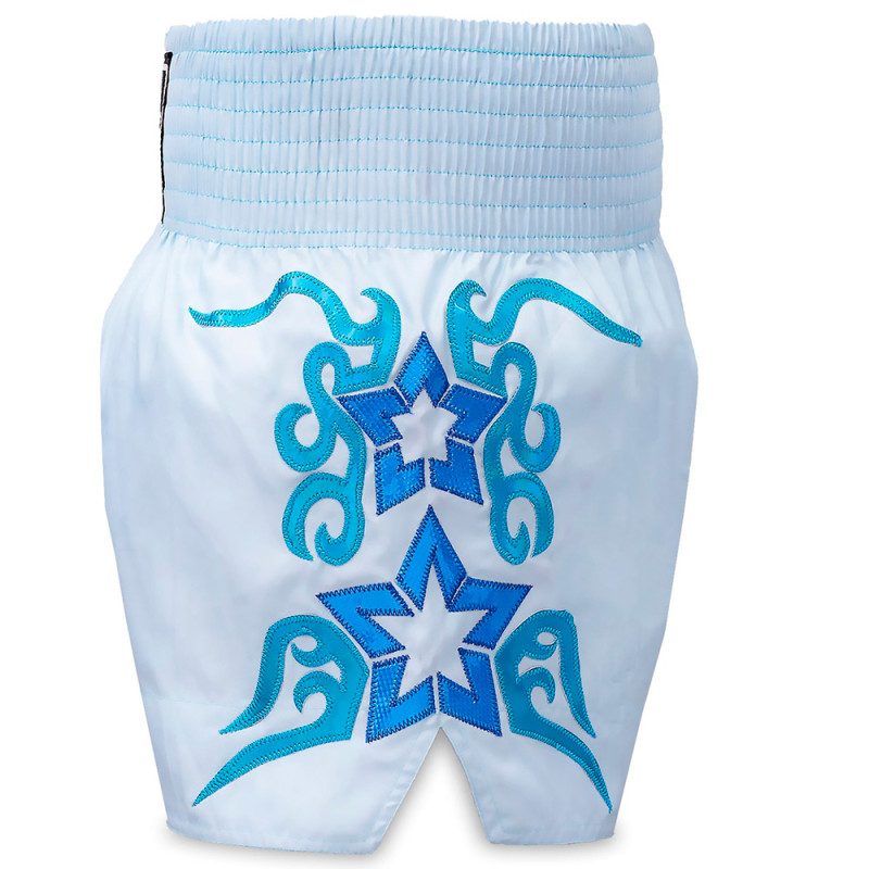 TKB TopKing TKTBS-256 Muay Thai Boxing Shorts Lite Blue Free Shipping