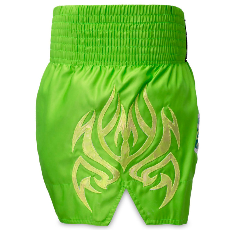 TKB TopKing TKTBS-253 Muay Thai Boxing Shorts Green Free Shipping