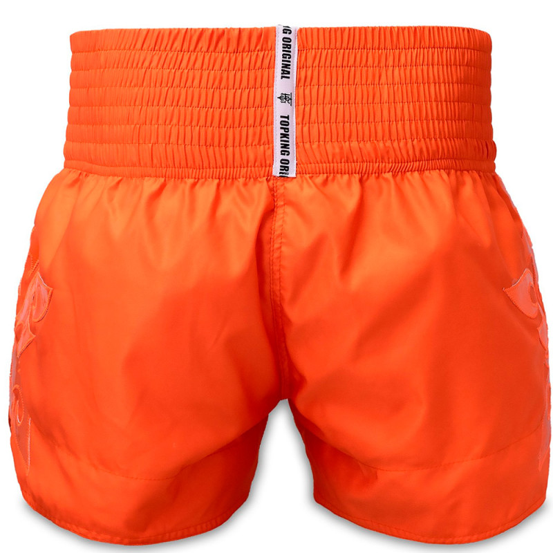 TKB TopKing TKTBS-258 Muay Thai Boxing Shorts Orange Free Shipping