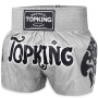 TKB Top King TKTBS-260 Muay Thai Boxing Shorts Gray Free Shipping