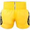 TKB TopKing TKTBS-260 Muay Thai Boxing Shorts Yellow Free Shipping