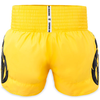 TKB TopKing TKTBS-260 Muay Thai Boxing Shorts Yellow Free Shipping