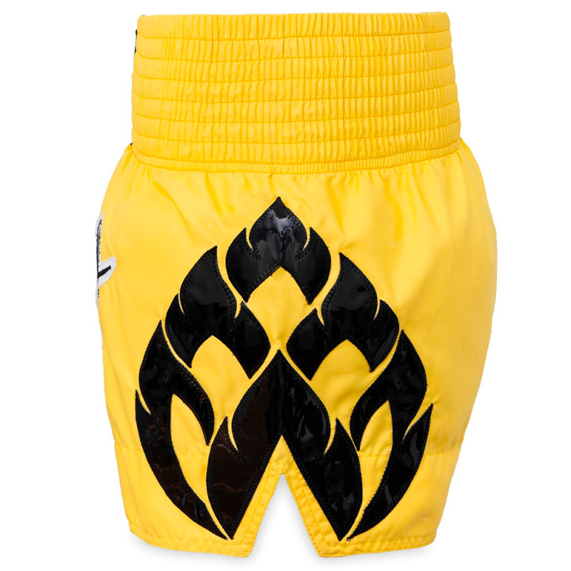 TKB TopKing TKTBS-260 Muay Thai Boxing Shorts Yellow Free Shipping