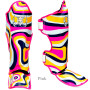 TKB Top King "Lava" Shin Guards Muay Thai Boxing