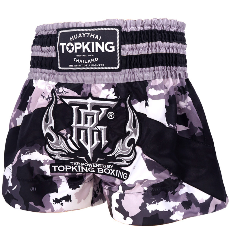 TKB TopKing TKTBS-249 Muay Thai Boxing Shorts Camouflage Free Shipping