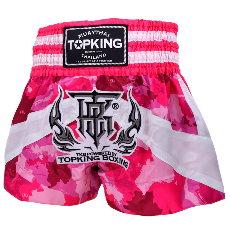 TKB TopKing TKTBS-249 Muay Thai Boxing Shorts Camouflage Free Shipping