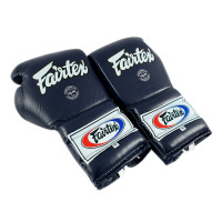 Fairtex BGL7 Boxing Gloves Mexican Style Lace Up Blue