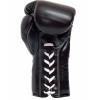 Fairtex BGL7 Boxing Gloves Mexican Style Lace Up Black