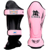 Mongkol Muay Thai Boxing Shin Guards Drawing Pink