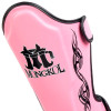 Mongkol Muay Thai Boxing Shin Guards Drawing Pink