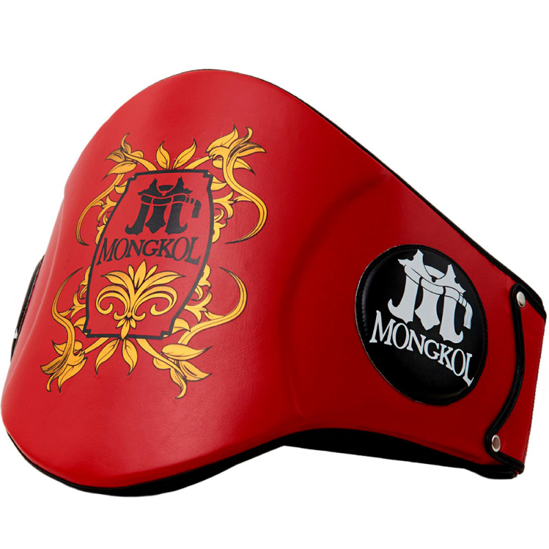 Mongkol Belly Pad Muay Thai Boxing Red