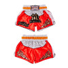 Mongkol Muay Thai Boxing Shorts Red-White Free Shipping