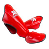 Mongkol Muay Thai Boxing Shin Guards Red