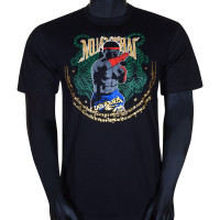 Born To Be T-Shirt Muay Thai Boxing Cotton MT-8048 Free Shipping