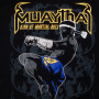 Born To Be T-Shirt Muay Thai Boxing Cotton MT-8049 Free Shipping