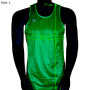 FBT Jersey Tank Top Muay Thai Training Green Free Shipping