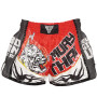 Born To Be Muay Thai Boxing Shorts Retro Red Free Shipping