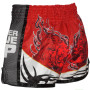 Born To Be Muay Thai Boxing Shorts Retro Red Free Shipping