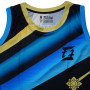 Fairtex JS41 Jersey Training Shirt Tank Top Muay Thai Boxing Black-Green-Blue Free Shipping